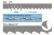 Фото Полотно 6x0,6x1712 мм, 6TPI, биметаллическое (JWBS-10) в интернет-магазине ToolHaus.ru